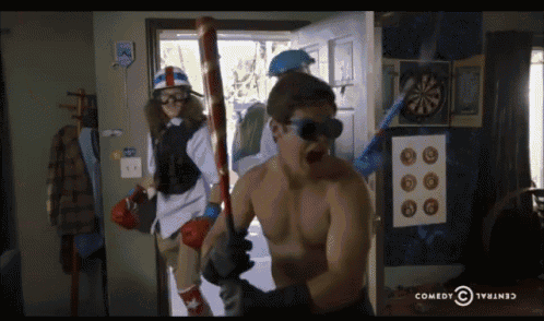 Ratbusters Workaholics GIF - Ratbusters Workaholics Silly GIFs