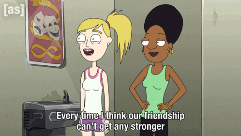 Every Time I Think Our Friendship Can'T Get Any Stronger Rick And Morty GIF