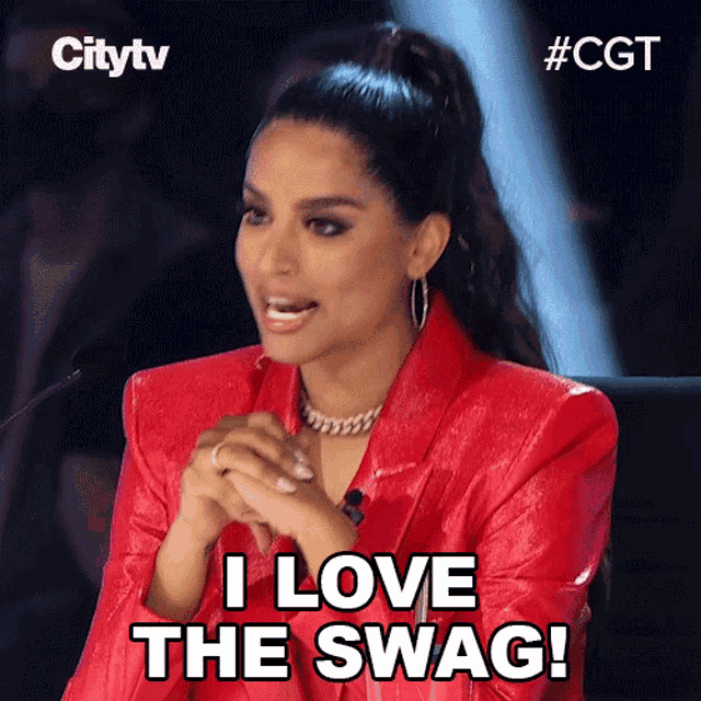 I Love The Swag Lilly Singh GIF - I Love The Swag Lilly Singh Canadas Got Talent GIFs