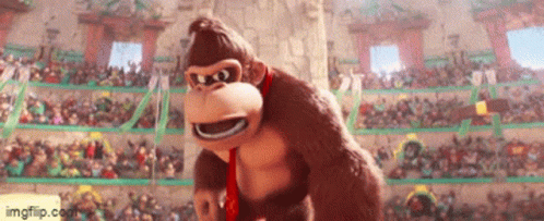 Donkey Kong Punch GIF - Donkey Kong Punch Super Mario Bros Movie GIFs