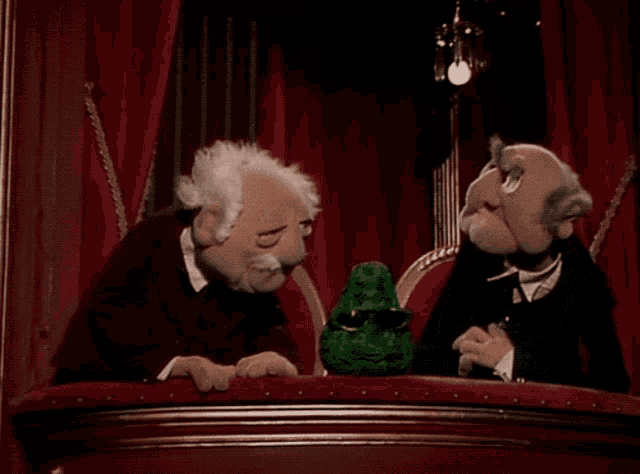 Muppet Show Muppets GIF - Muppet Show Muppets Statler And Waldorf GIFs