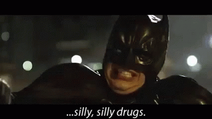 Batman Drugs GIF - Batman Drugs Pete Holmes GIFs