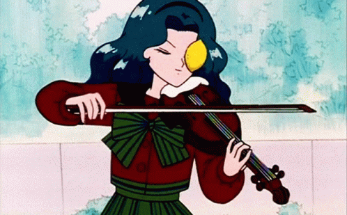 Sailor Moon Sailor Neptune GIF - Sailor Moon Sailor Neptune Playing Violin GIFs