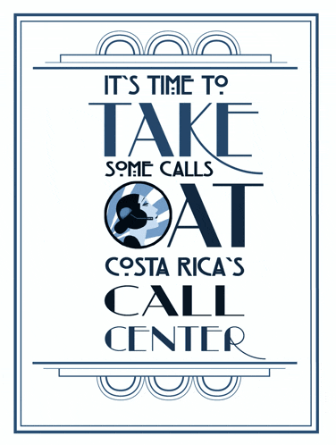 a poster that says " it 's time to take some calls "