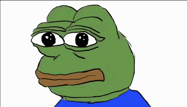 a drawing of a frog wearing a blue shirt and a yellow star