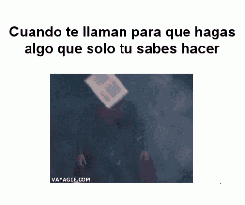 a picture of a man in a superman costume with the words cuando te llaman para que hagas