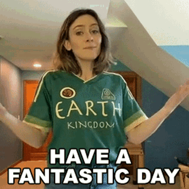 Have A Fantastic Day Michaela Murphy GIF - Have A Fantastic Day Michaela Murphy Cameo GIFs