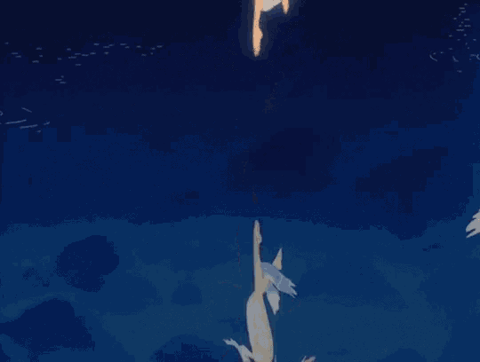 a painting of a naked woman hanging from a rope in the water