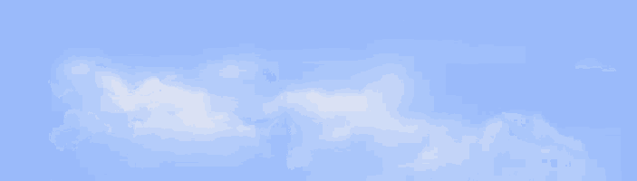 a blue sky with a lot of clouds in it