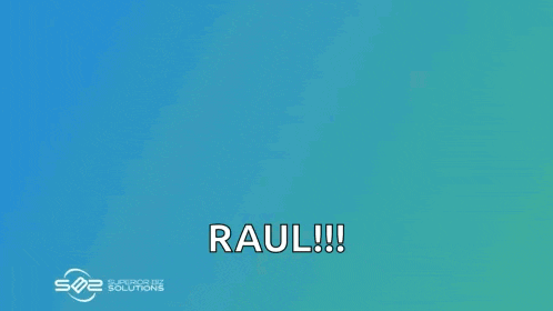 a sign that says welcome to the team raul with a bunch of hands giving thumbs up