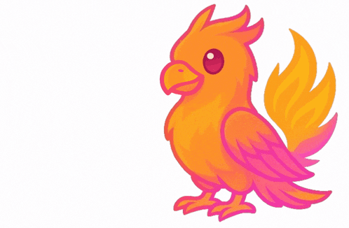 a gspark logo with a cartoon bird