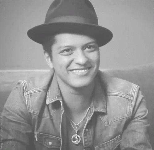 Bruno Mars Smile GIF - Bruno Mars Smile Hat GIFs
