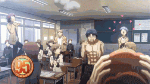 Angel Beats Anime GIF - Angel Beats Anime Classroom GIFs