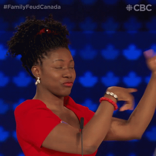 Right Over There Family Feud Canada GIF - Right Over There Family Feud Canada Pointing GIFs