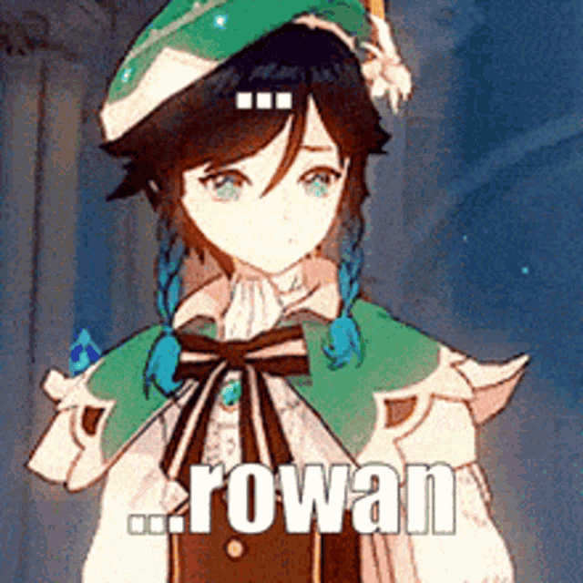 Rowan Genshin GIF