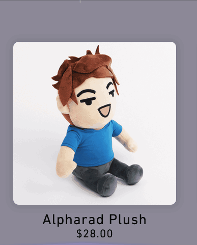 Alpharad Plushie GIF - Alpharad Plushie Jumpscare GIFs