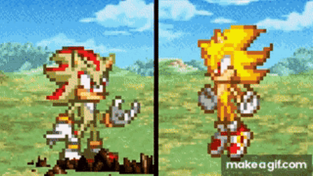 Shadow Sonic GIF - Shadow Sonic Planet GIFs
