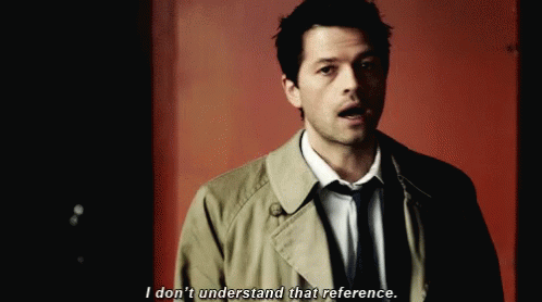 Misha Collins I Dont Understand The Reference GIF - Misha Collins I Dont Understand The Reference Spn GIFs