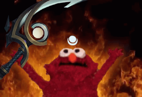 Elmo Hellmo GIF - Elmo Hellmo League Of Legends GIFs