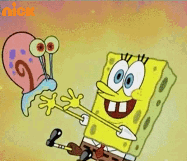 Hugging Spongebob GIF - Hugging Spongebob Gary GIFs