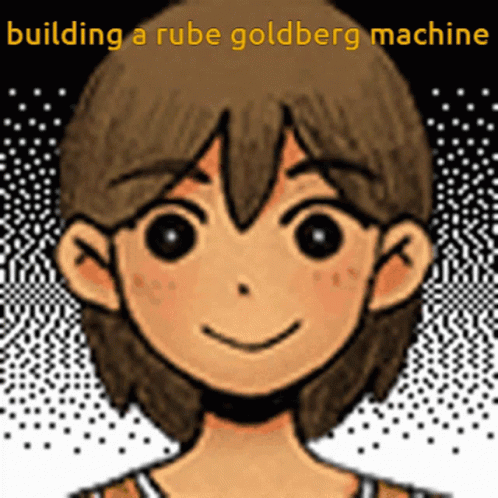 Rube Goldberg Machine Machine GIF - Rube Goldberg Machine Machine Omori GIFs