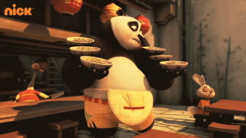 खानातैयारहै Po GIF - खानातैयारहै Po Stay Cool And Stay Safe With Panda GIFs