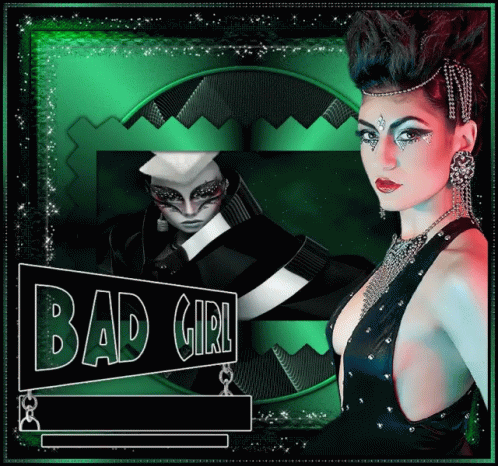 Gina101 Bad Girl GIF - Gina101 Bad Girl Green GIFs