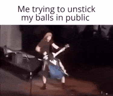 Me Trying To Unstick My Balls Trying To Untick My Balls GIF
