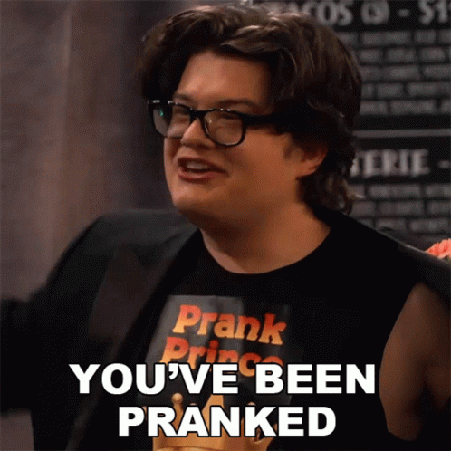 Youve Been Pranked Chris GIF - Youve Been Pranked Chris Icarly GIFs
