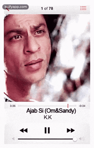 a video of a man playing a song called ajab si om & sandy