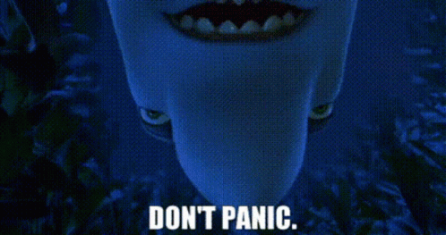 Shark Tale Lenny GIF - Shark Tale Lenny Dont Panic GIFs
