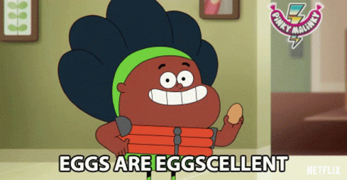 Eggs Are Eggscellent Babs Byuteman GIF - Eggs Are Eggscellent Babs Byuteman Diamond White GIFs