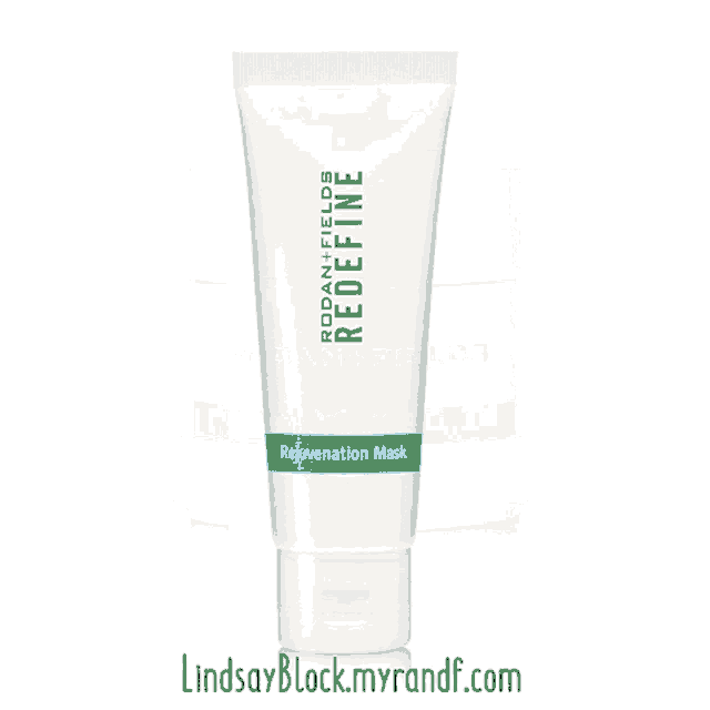 a white jar of rodan + fields unblemish clarifying mask on a white background