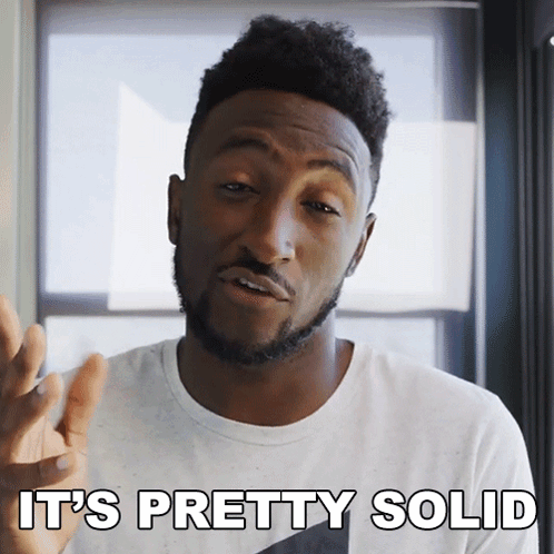It'S Pretty Solid Marques Brownlee GIF - It'S Pretty Solid Marques Brownlee It'S Pretty Great GIFs