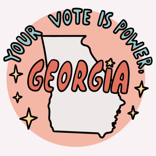 Your Vote Is Power Georgia Georgia GIF