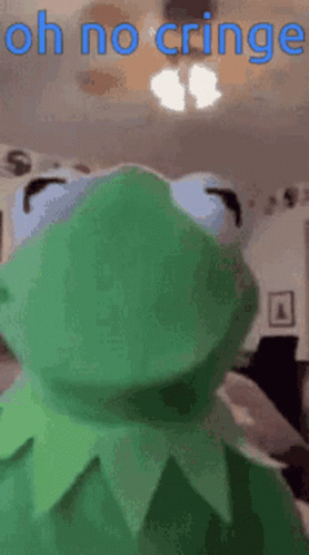 Cringe Kermit The Frog GIF