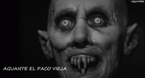 Aguante El Paco Vieja GIF - Monster Horror Nightmare GIFs