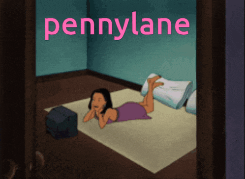 penny lane is the name of the girl in the room