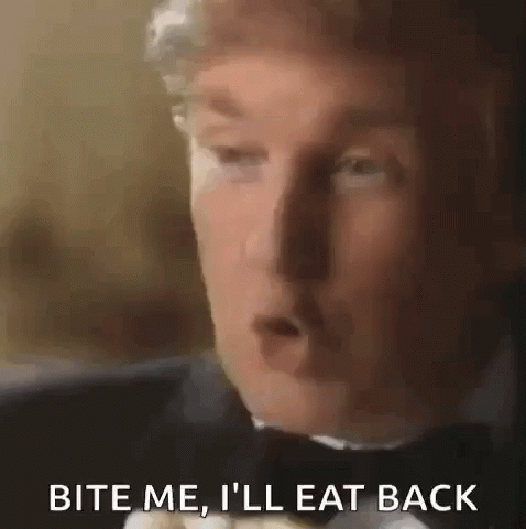 Donald Trump Puzza GIF - Donald Trump Puzza Eating GIFs