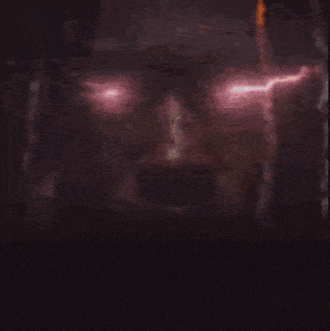 a computer generated image of a lightning bolt in the dark