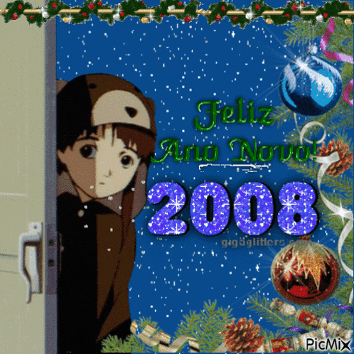 a picture of a boy in a teddy bear costume with the year 2008 on it