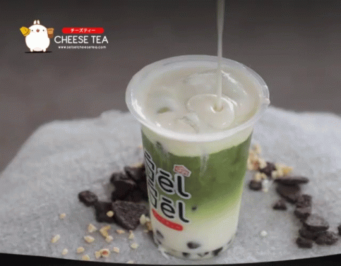 Selsel Cheese Tea GIF - Selsel Cheese Tea Bubble Tea GIFs