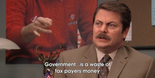 Oh Government GIF - Parks And Recreation Ron Swanson Government GIFs