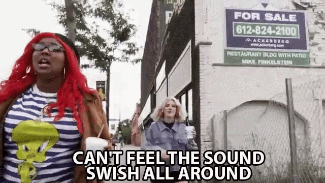 Cant Feel Sound GIF - Cant Feel Sound Swish GIFs