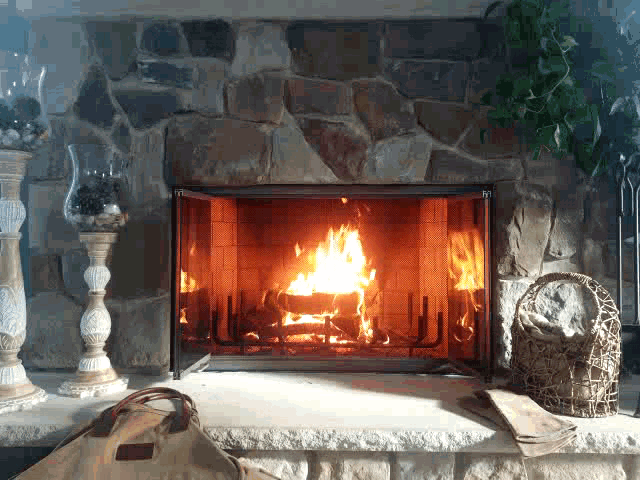Fireplace Hearth GIF - Fireplace Hearth Crackling GIFs
