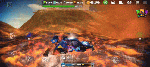 Off The Road Dogbytegames GIF - Off The Road Dogbytegames Volcano GIFs