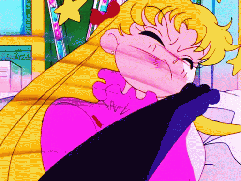 Sailormoon Slap GIF - Sailormoon Slap Cat GIFs