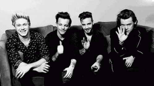 One Direction Hello GIF - One Direction Hello Wave GIFs