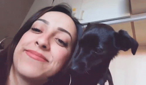 Me And My Dog Debora Spiga GIF - Me And My Dog Debora Spiga Debby Arts GIFs