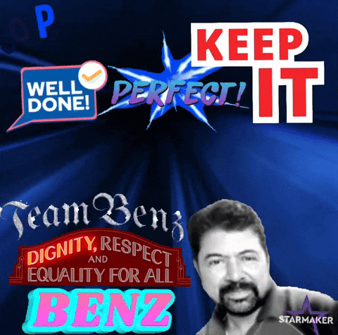 a man with a beard is on a poster that says keep it
